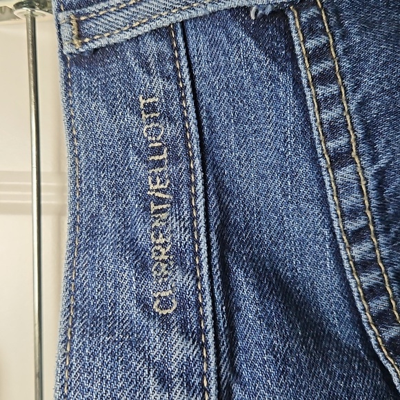 Current/Elliott The Vintage Cropped Denim Jean - Picture 8 of 10